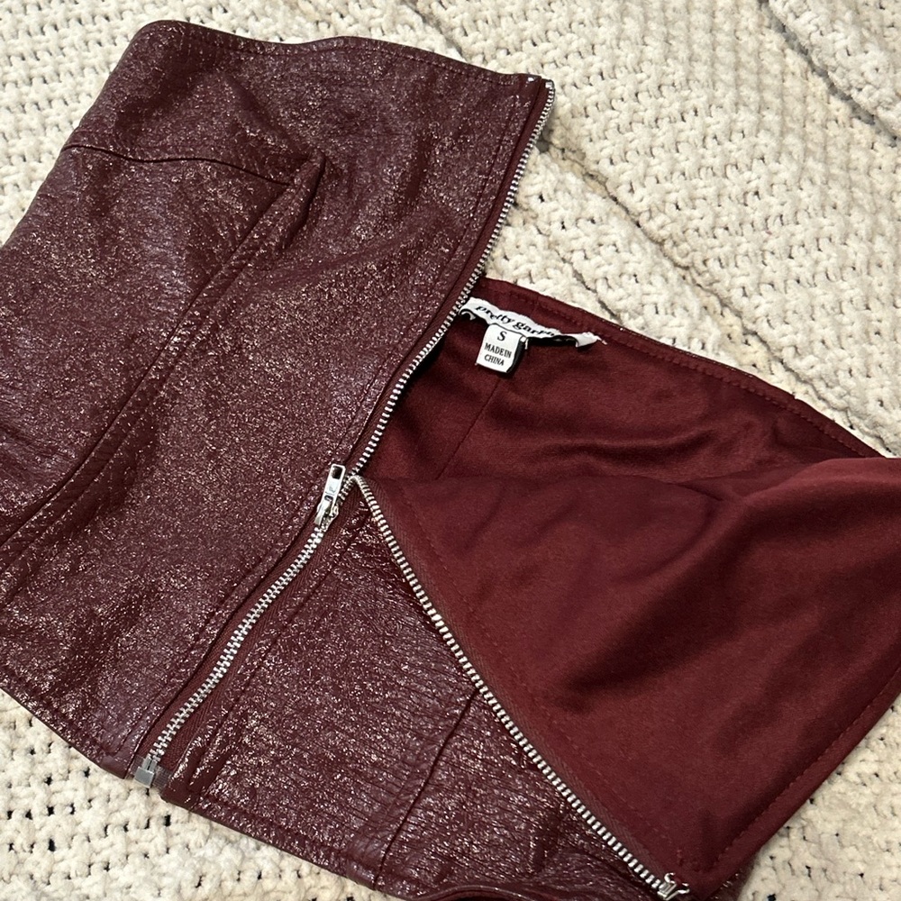 Burgundy Women's Tank Top by Bongo